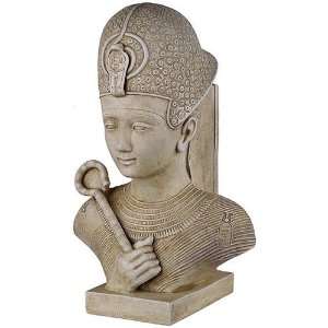 Ramses II Bust, Stone Finish   E 032S