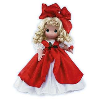 Precious Moments Doll Wishing Peace At Christmas 1185  