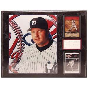  MLB Astros Roger Clemens 2 Card Plaque: Sports & Outdoors