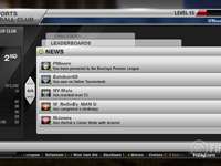 EA Sports Club news screen from FIFA Soccer 12