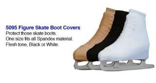 Figure Skate Boot Covers Black One Size  