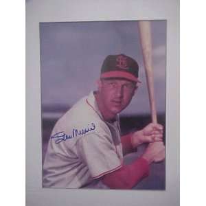 Stan Musial St. Louis Cardinals Signed In Person Autographed Color 