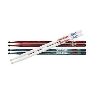  Zildjian Travis Barker Red White & Blue Stick Pack 