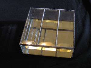 Beveled Glass Jewelry Box, the Boudoir Box  