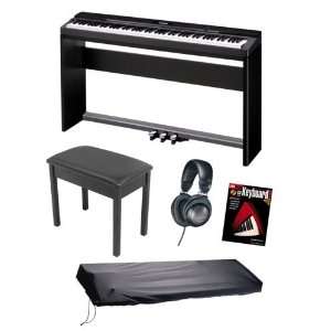  Casio PX330 Privia Digital Piano Keyboard BUNDLE including 