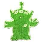 Plush Pile Toy Story Green Alien Throw Rug Tufted Cotton Bath Mat