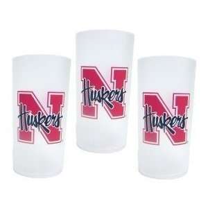   Cornhuskers NCAA Tumbler Drinkware Set (3 Pack)