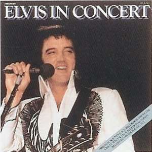  Elvis in Concert   Vinyl LP Set Books