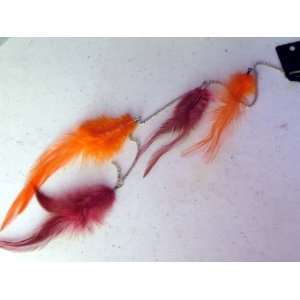  New Fashion Feather Hair Extension Extension Red / Orange 