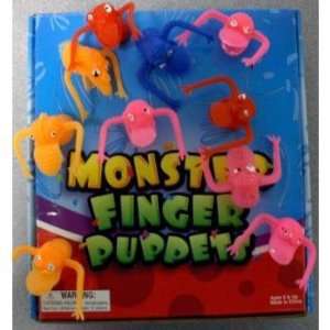   Bulk Savings 331312 Monster Finger Puppets  Case of 144: Toys & Games