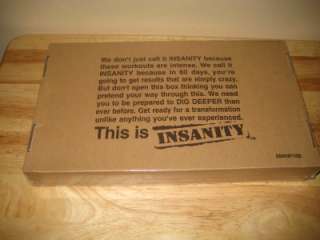 Insanity Workout 13 DVDs, Shaun T Nutrition Guide w/ 60 Day Fitness 