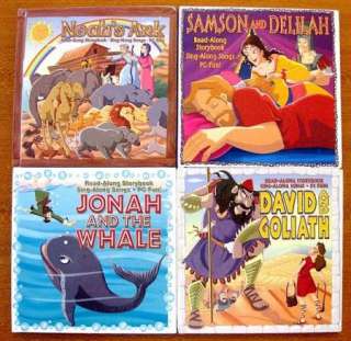 READ ALONG STORYBOOKS W/CDs David & Goliath, Jonah & 9781600720949 