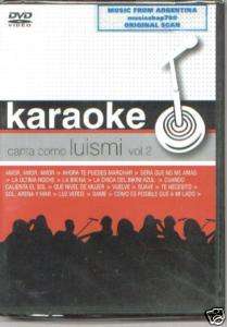 DVD KARAOKE LUIS MIGUEL SONGS VOL. 2 SEALED NEW 2008  