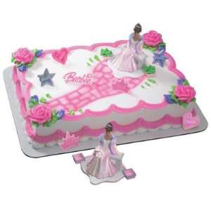  Barbie African American Evening Princess Cake Topper 