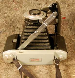 1950s KODAK TOURIST II Folding Camera MINT IN ORGINAL BOX with MANUAL 