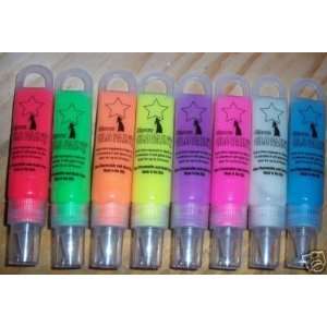  Glow in the Dark Paint GLO PAINT 8 Color Assortment 