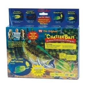 The Original Chatter Bait 26 Piece Fishing Kit Chatterbait  