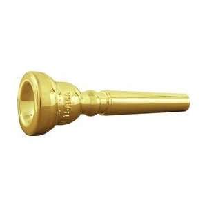   Cornet Mouthpiece Group II in Gold (15A4 Gold) Musical Instruments