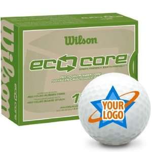  Wilson Eco Core Logo Golf Balls