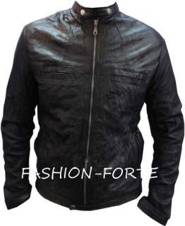 oblow ZAC EFRON wrinkled vintage leather jacket 17Again  