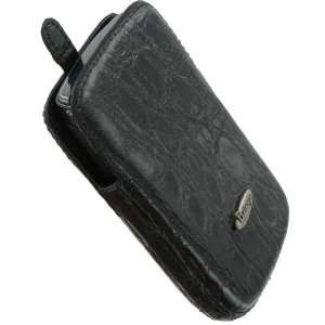  Designer Caiman Leather Pocket BlackBerry Torch Case 