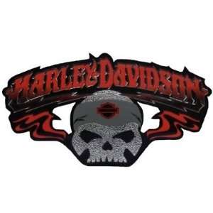  Rhapsody Skull Decal   Harley Davidson: Automotive
