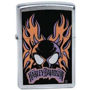  Harley Davidson Purple Fire Zippo Lighter: Patio, Lawn 