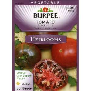  Burpee 52038 Heirloom Tomato Black Krim Heirloom Seed 