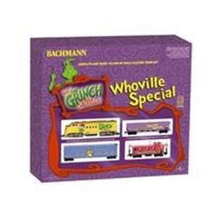  BACHMANN HO TRAINS GRINCH WHOVILLE SET Toys & Games