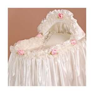    Brides Rose Bassinet Liner/Skirt and Hood   Size: 13x29: Baby