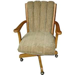 Swivel & Tilt Upholstered High Arm Chair:  Home & Kitchen