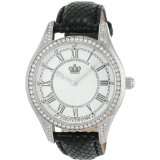 Juicy Couture 1900798 Lively Black Exotic Leather Watch
