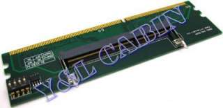 DDR3 Laptop SO DIMM to Desktop DIMM Memory RAM Adapter  