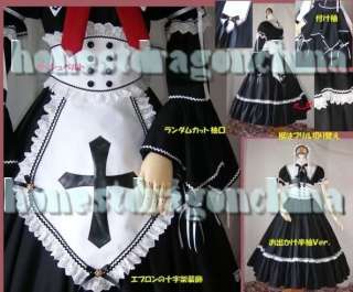 Gothic Lolita Home Maid Sissy Dress costume Cosplay C3  