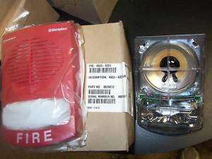 NEW SIMPLEX 4903 9351 RED 75 CD FIRE ALARM STROBE  