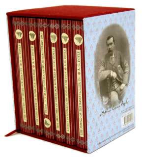 Sherlock Holmes 6 Book s Box Set Collectors Library By Sir 