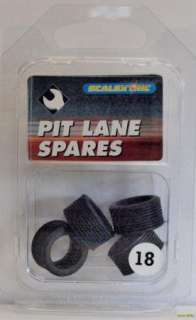 Scalextric Pit Lane Spares 4 tyres C8088 Suburu Tyres  