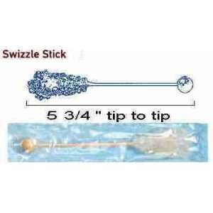 Individually Wrapped White Rock Candy Swizzle Sticks   72 Count Box 
