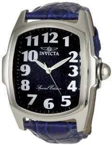  Invicta Mens 0686 Lupah Collection Dark Blue Dial 