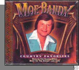 Moe Bandy   Country Favorites (2000)   New Western CD  