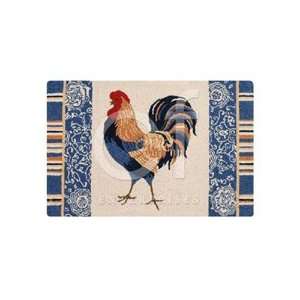  2 x 3 Hooked Rug, Provincial Rooster