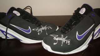   Nash Game Worn Used Player Exclusive Shoes Phoenix Suns Nike Air Zoom