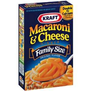 Kraft Macaroni & Cheese Family Size 14.5 oz (Pack of 24)  