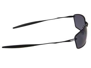 OAKLEY MPH SQUARE WHISKER POLISHED BLACK WITH Pewter/Grey LENSES NEW 