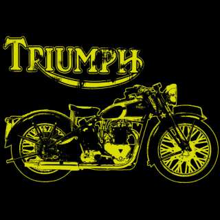 T222 Triumph Motorcycles Vintage Choppers Bike T shirt  