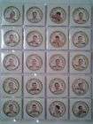  166 card and 130 coin set incl howe orr cards and coins set 1st team