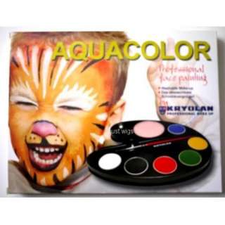   Professional Make Up Aquacolor Face Painting Body Paint Art.1106