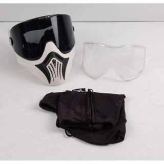 Empire Industries Vent Paintball Mask Empir3 Black / White & Clear 