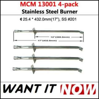 Vermont Castings Stainless Gas Grill Burner 13001 4 pk  