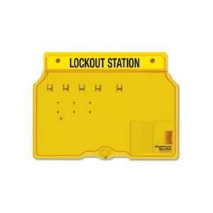MLK1482B Master Lock Company Padlock Station, Holds 4 Safety Padlocks 